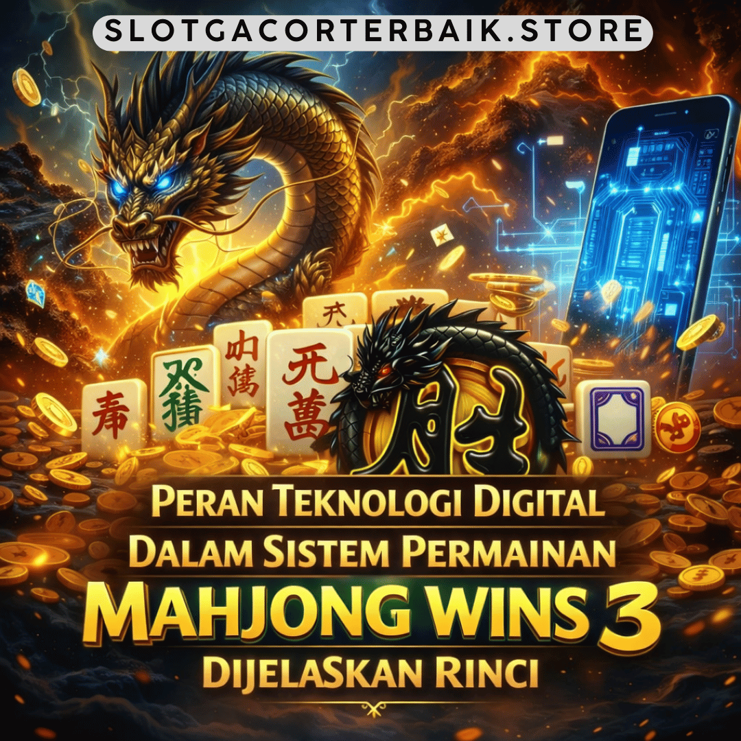 Peran Teknologi Digital Dalam Sistem Permainan Mahjong Wins 3